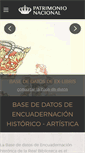 Mobile Screenshot of encuadernacion.realbiblioteca.es